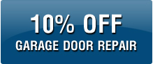 10% off garage door repair